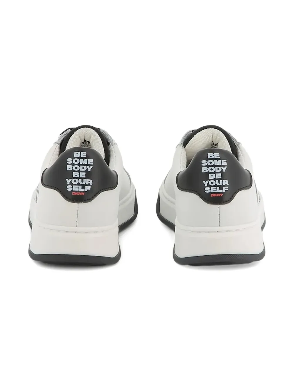 Dkny Logo-detail Sneakers In White