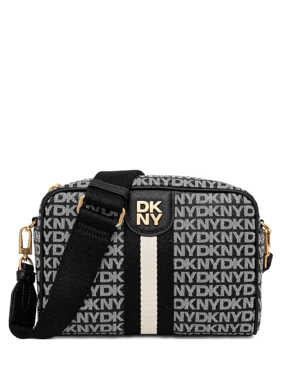 DKNY Crossbodytas met logoprint Zwart