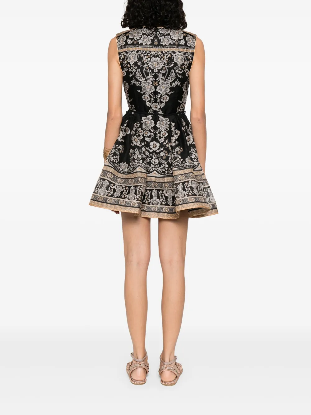 Shop Zimmermann Balance Mini Dress