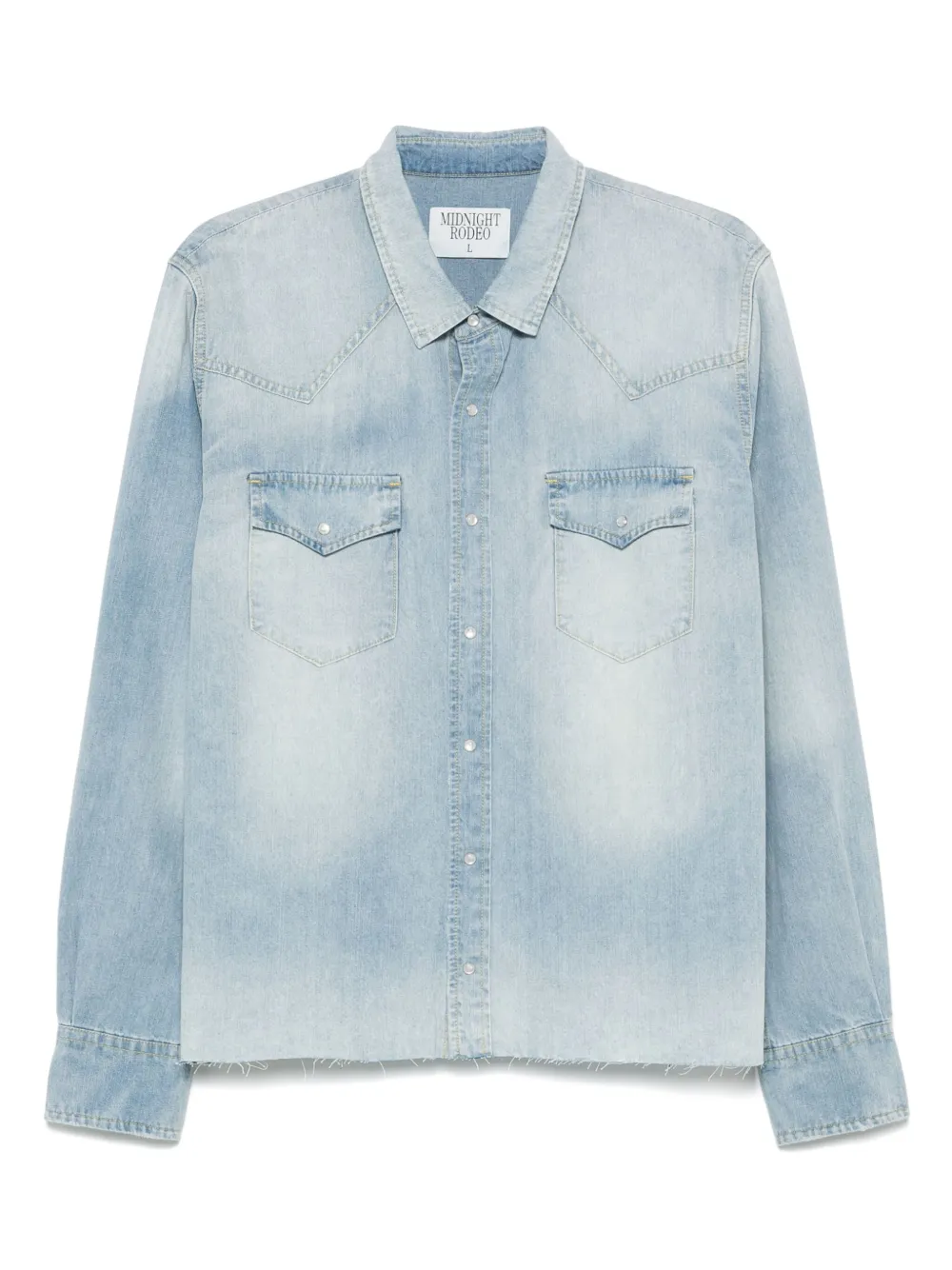 MIDNIGHT RODEO  playera Essential | azul | Image 1