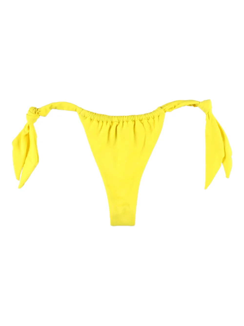 Let's Swim  triangle-shape bikini set | Yellow | Image 1