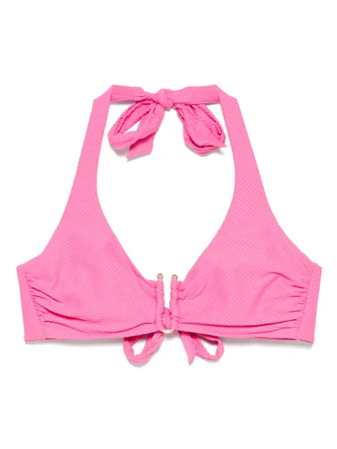 Heidi Klein top de bikini con barra en U