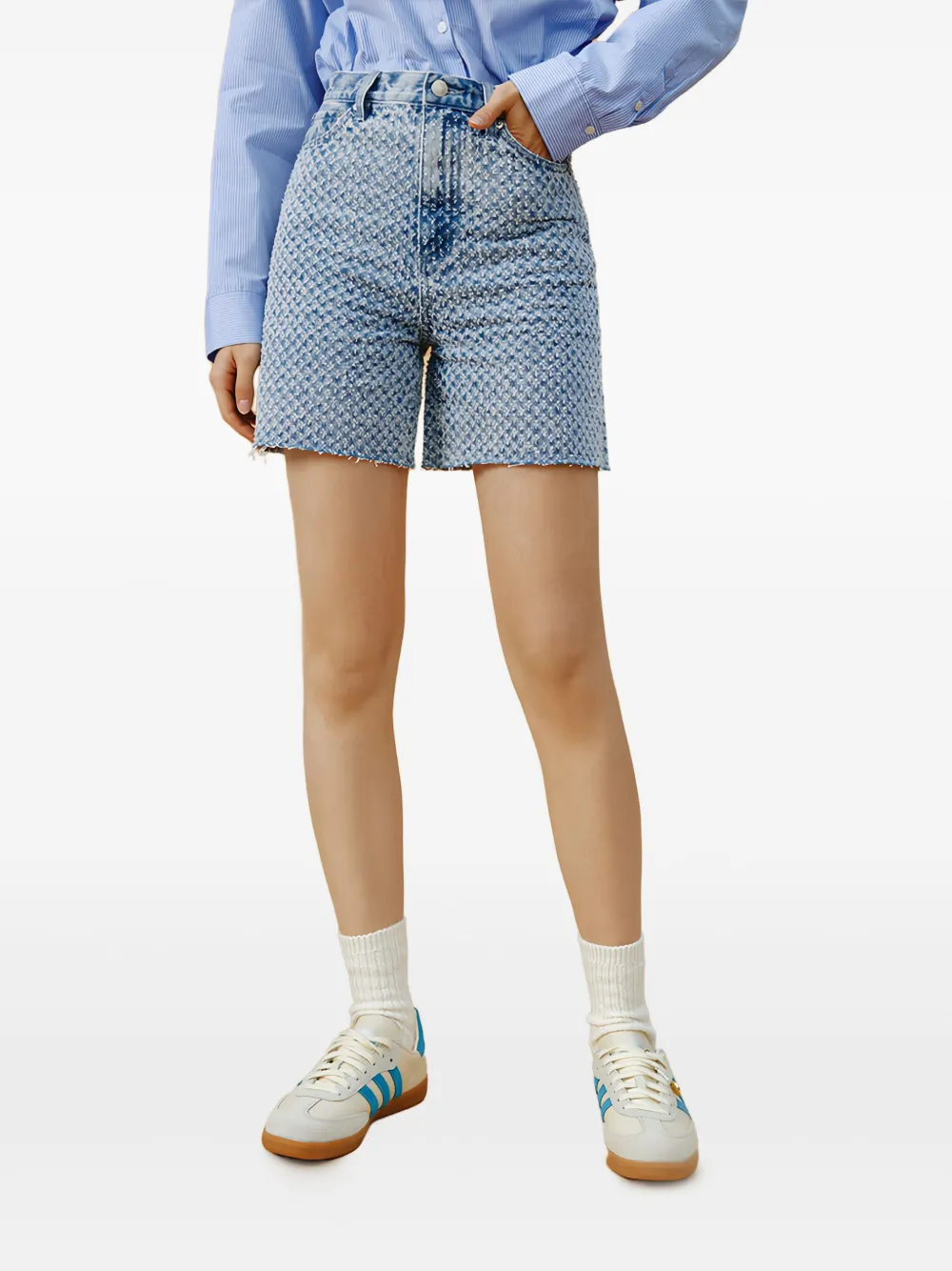 Shop Hey Joanie Venice Denim Shorts