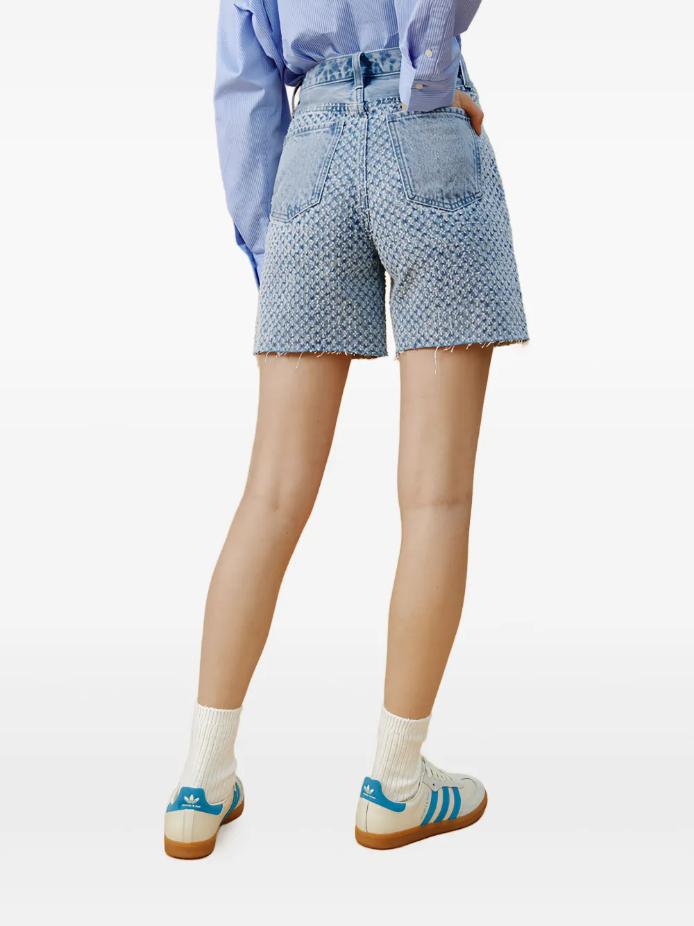 Shop Hey Joanie Venice Denim Shorts