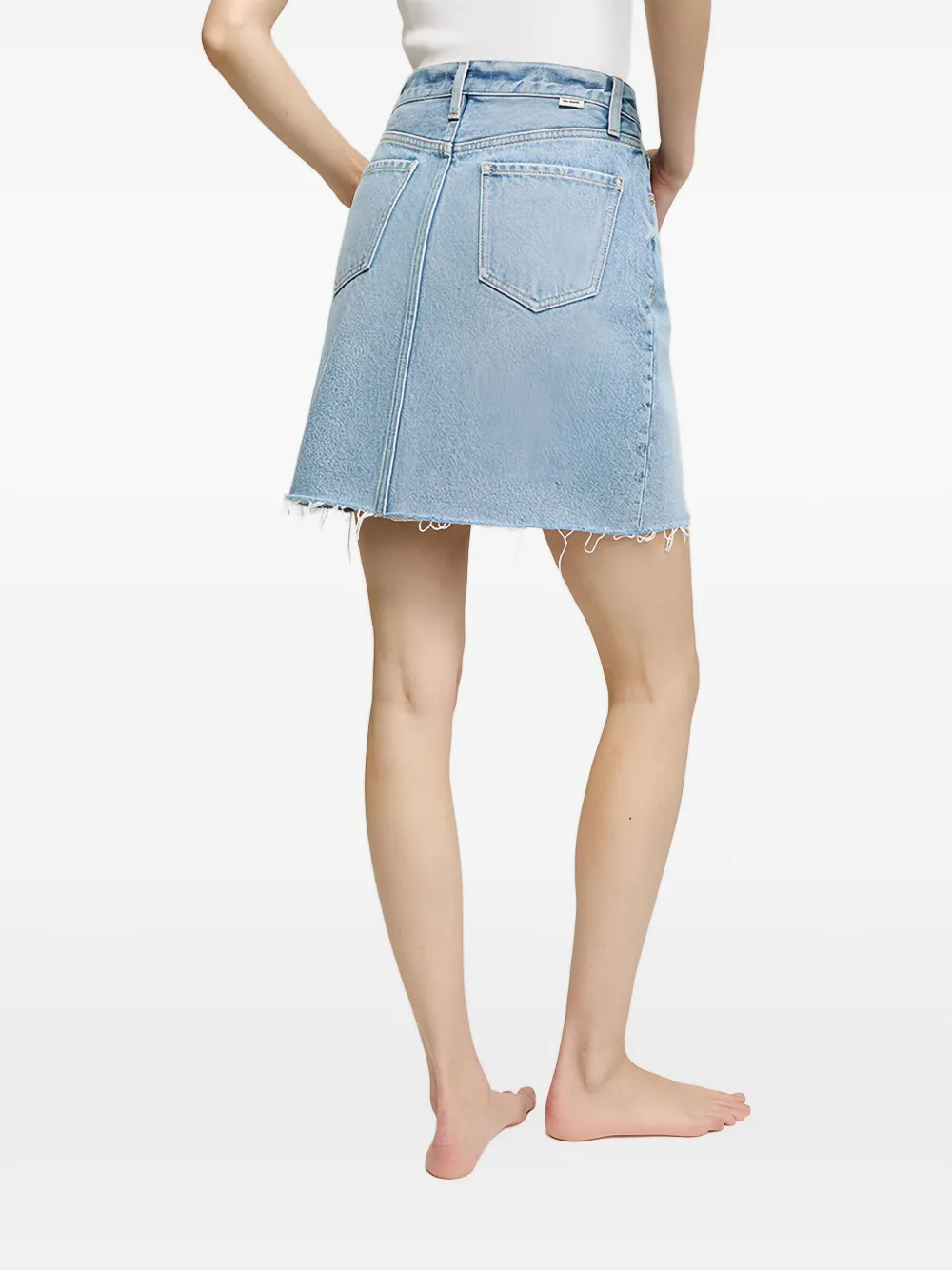 HEY JOANIE COTTON DENIM SKIRT