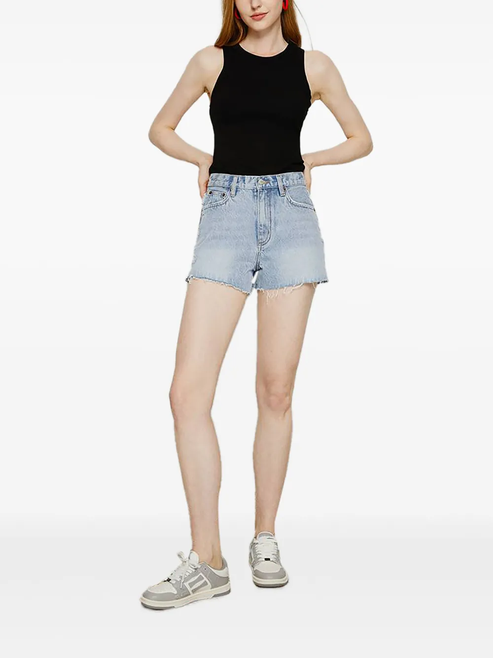 Hey Joanie distressed-effect shorts | Jean Shorts | Image 2