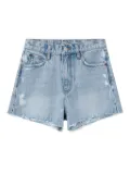 Hey Joanie distressed-effect shorts - Blue