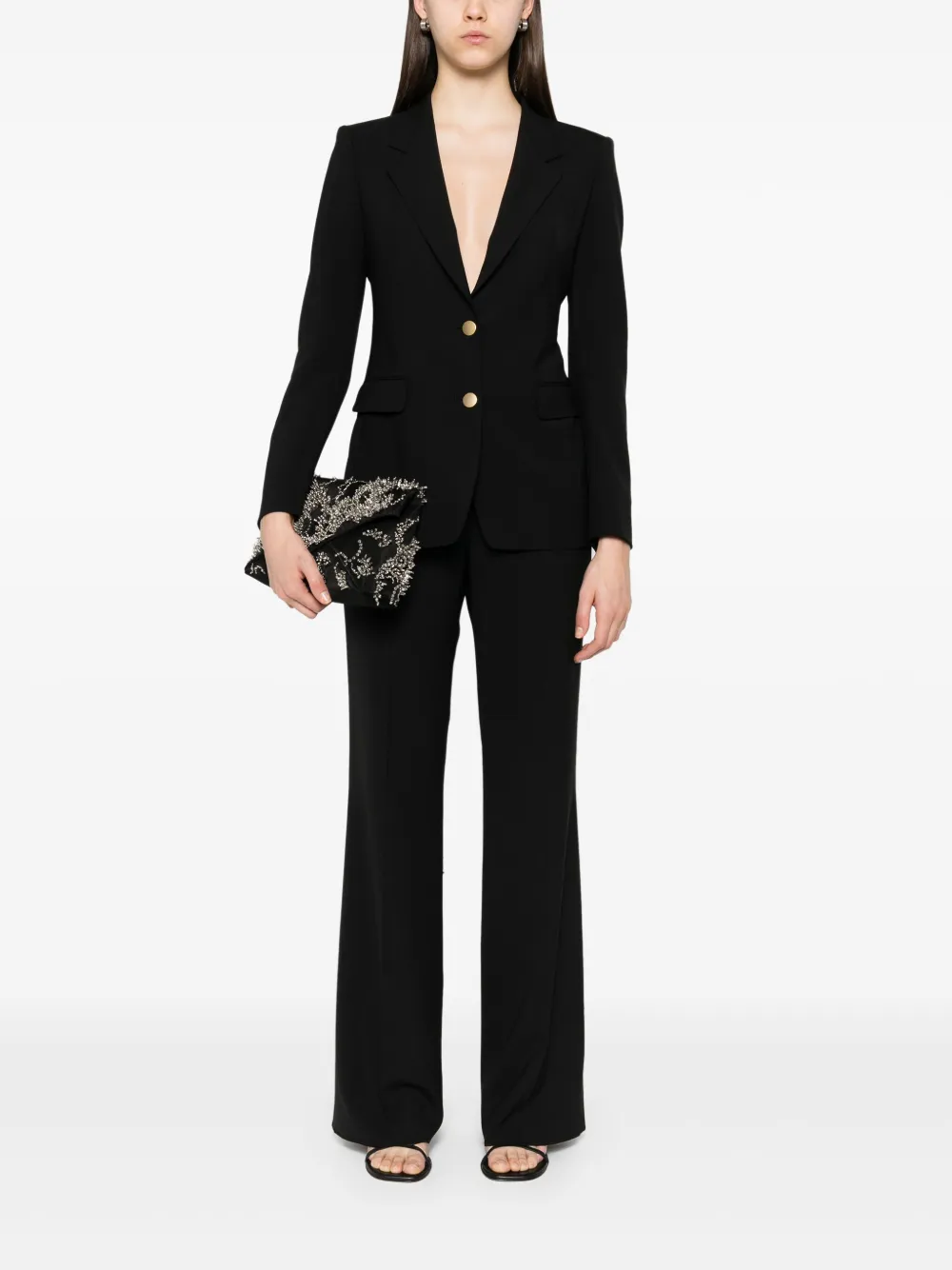 Tagliatore single-breasted suit - Zwart