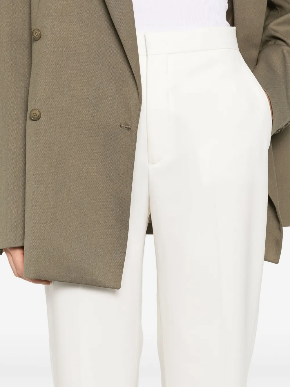 Tagliatore Padima broek Wit