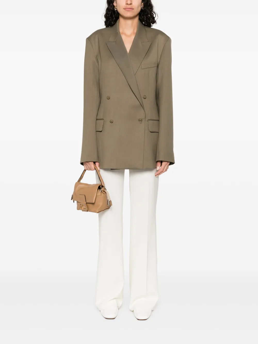 Tagliatore Padima broek - Wit