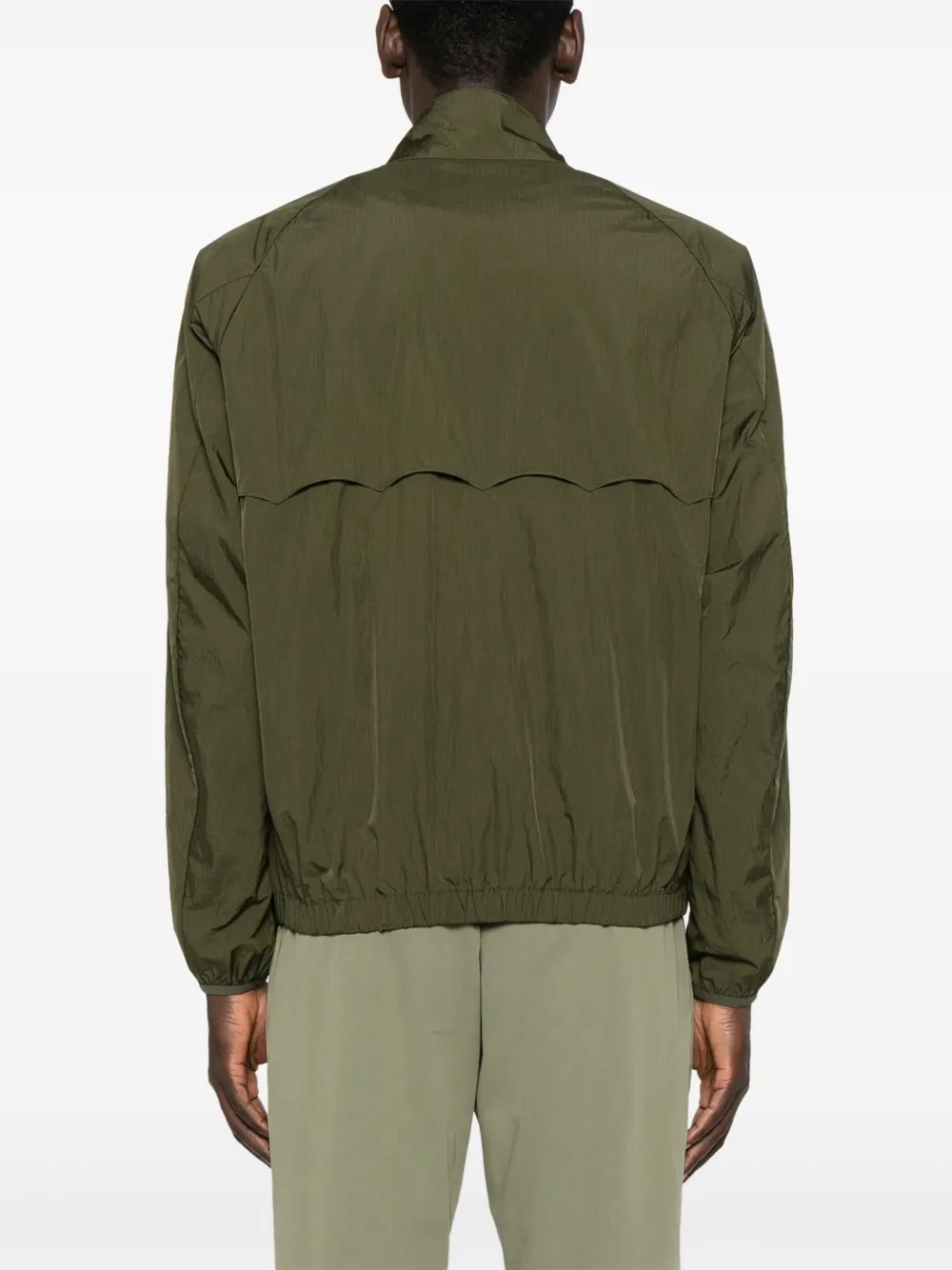 Shop Baracuta Logo-print Jacket