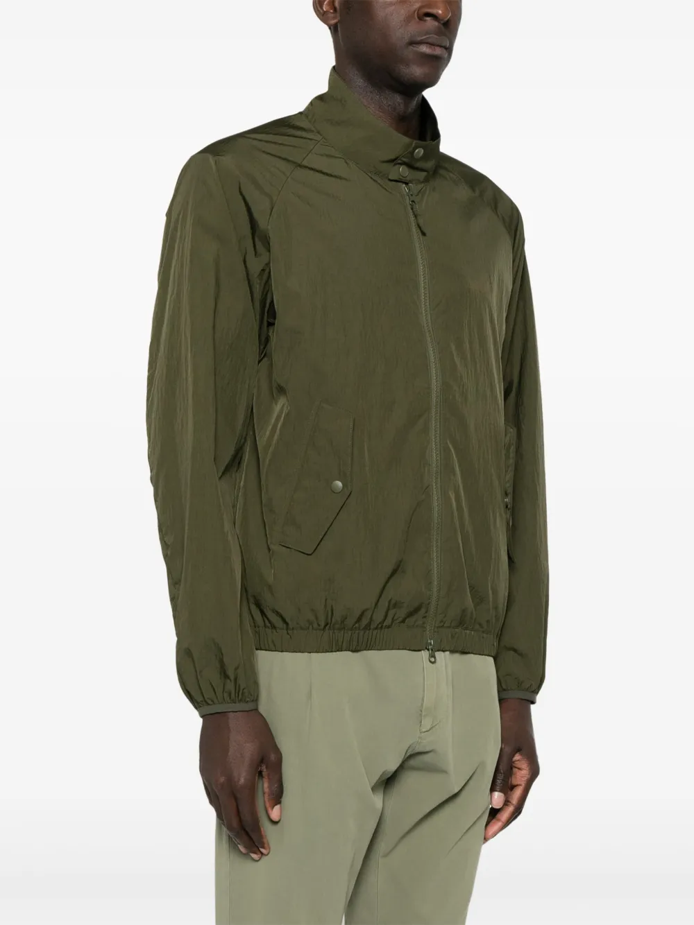 Shop Baracuta Logo-print Jacket