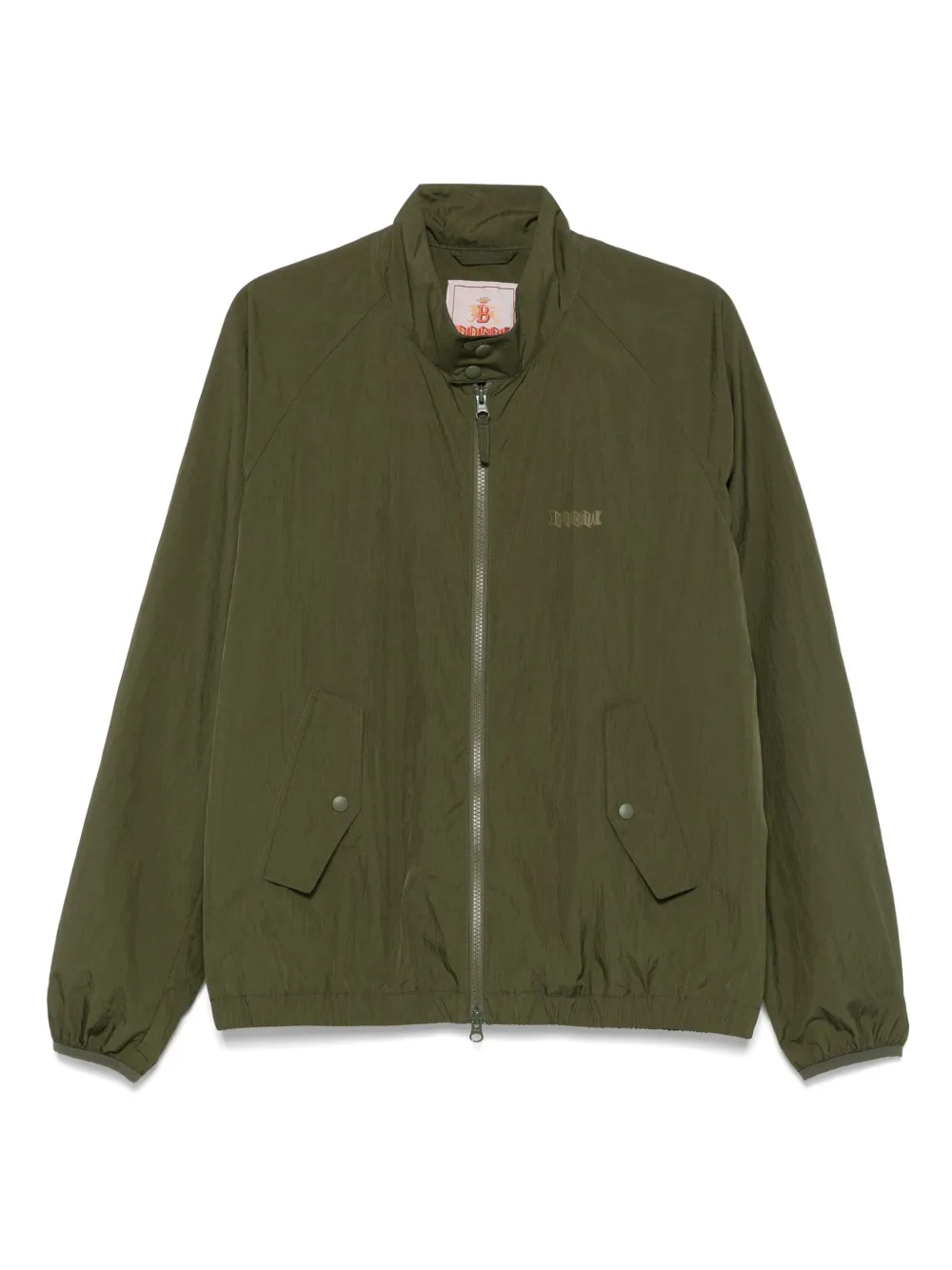 Baracuta logo-print jacket | Green | Image 1