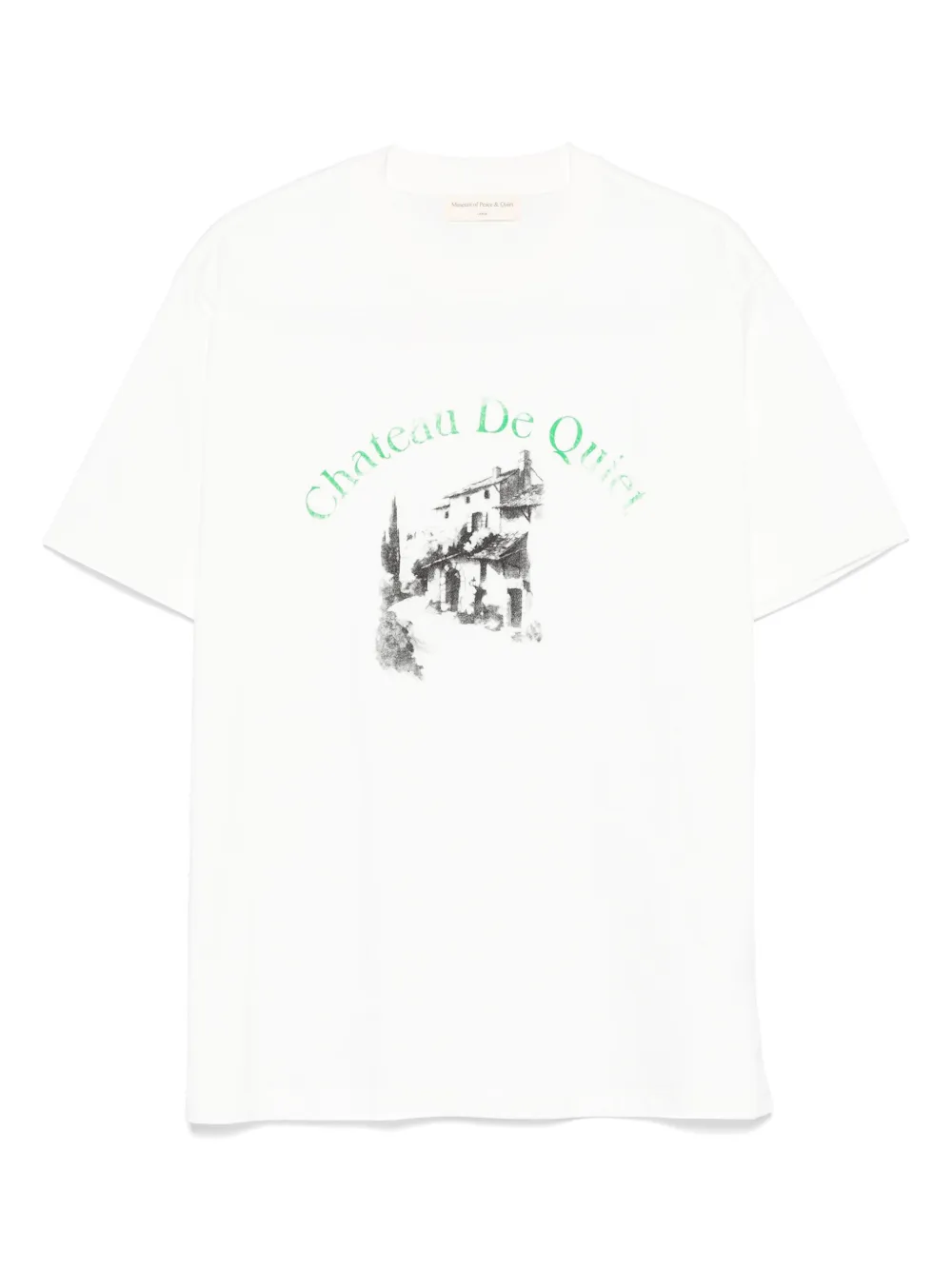 Museum Of Peace & Quiet Chateau Tシャツ - ホワイト Museum Of Peace & Quiet Chateau Tシャツ - ホワイト