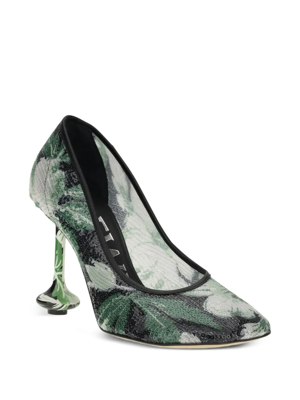 LOEWE 90mm Toy pumps Green
