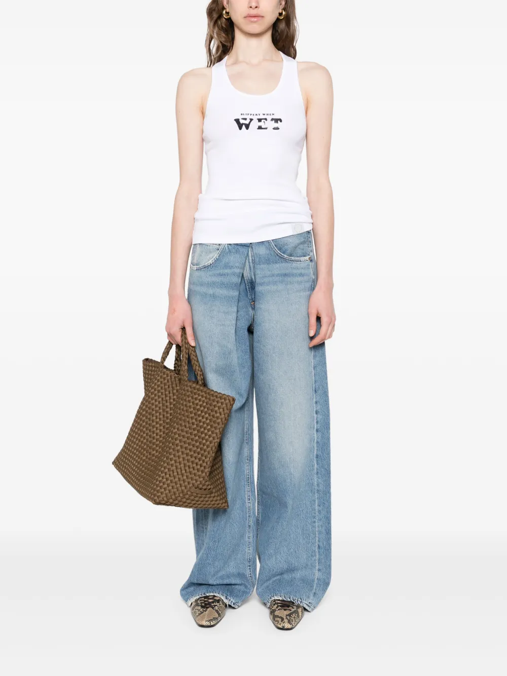 Stella McCartney camiseta con eslogan estampado | Chalecos y camisetas | Image 2
