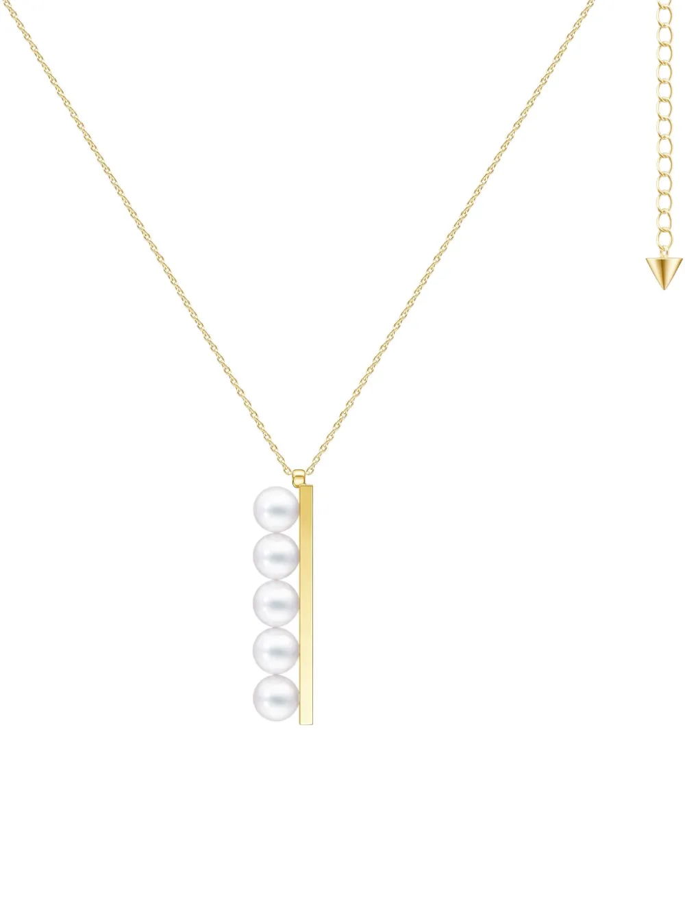 TASAKI Collection Line Balance Plus アコヤパール ペンダント 18Kイエローゴールド - ゴールドトーン TASAKI Collection Line Balance Plus アコヤパール ペンダント 18Kイエローゴールド - ゴールドトーン