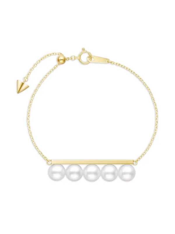 TASAKI Balance Signature ブレスレット 18Kイエローゴールド