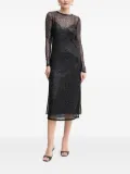 PINKO sequin-embellished dress - Black