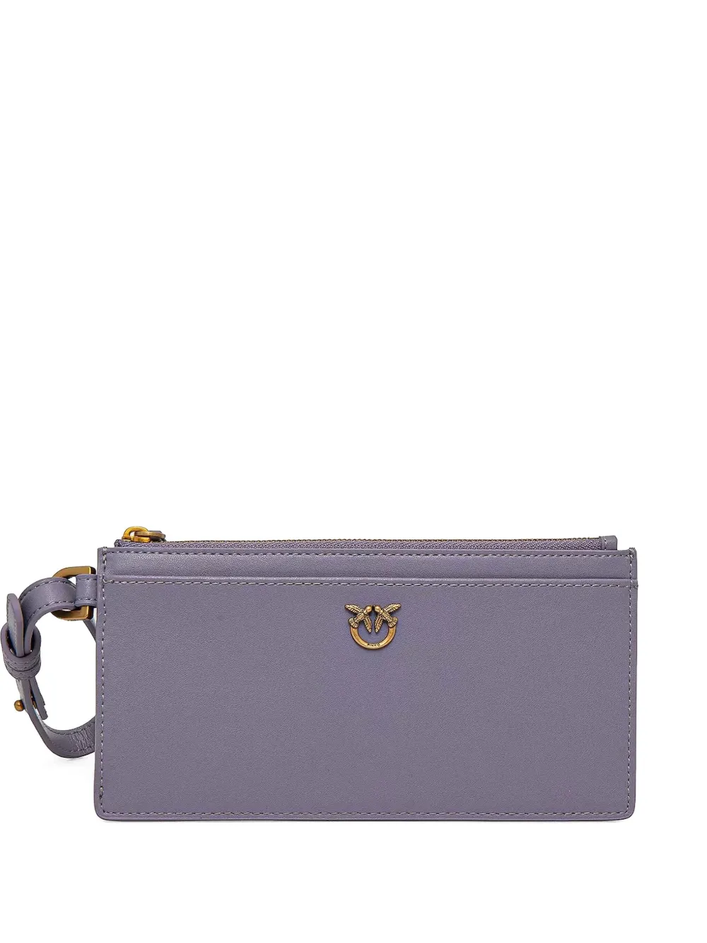 PINKO Leren pasjeshouder Blauw