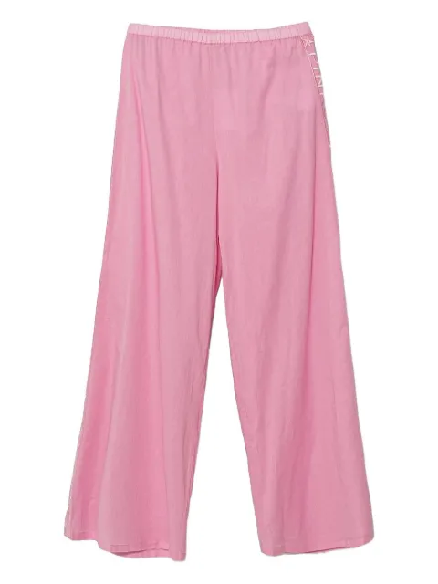 Pinko Kids embroidered-side trousers