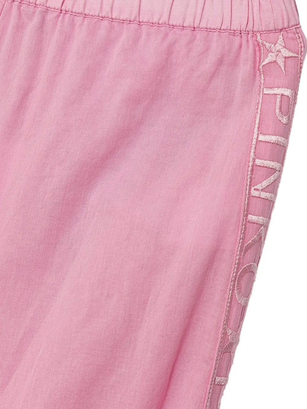 Pinko Kids Broek met borduurwerk Roze