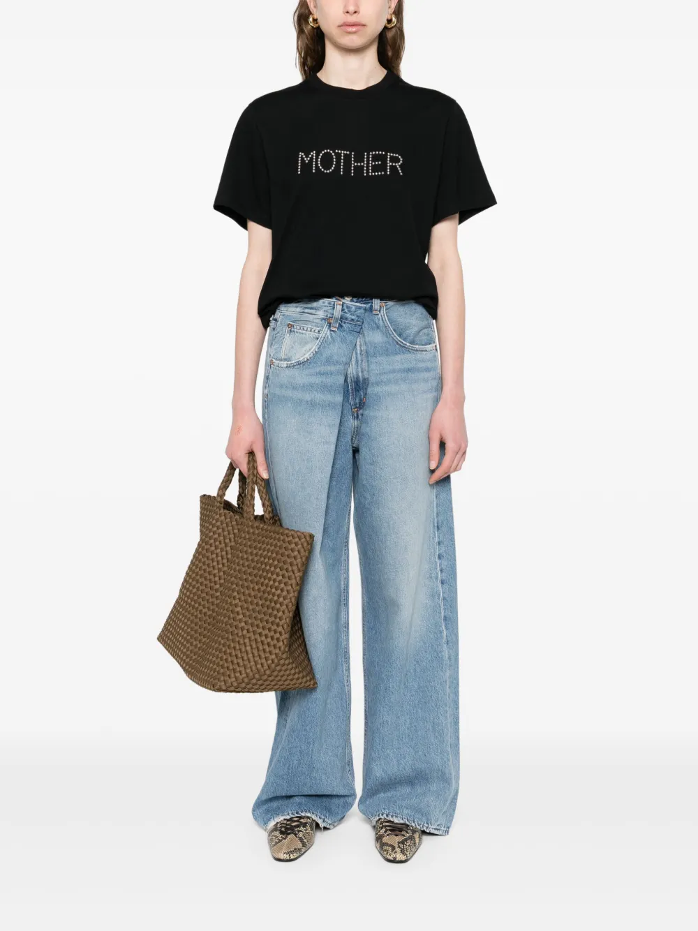 AGOLDE Vana jeans - Blauw