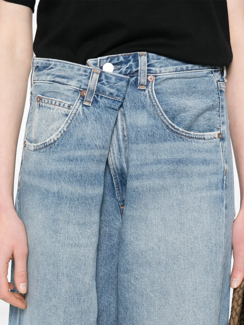 AGOLDE Vana jeans Blauw