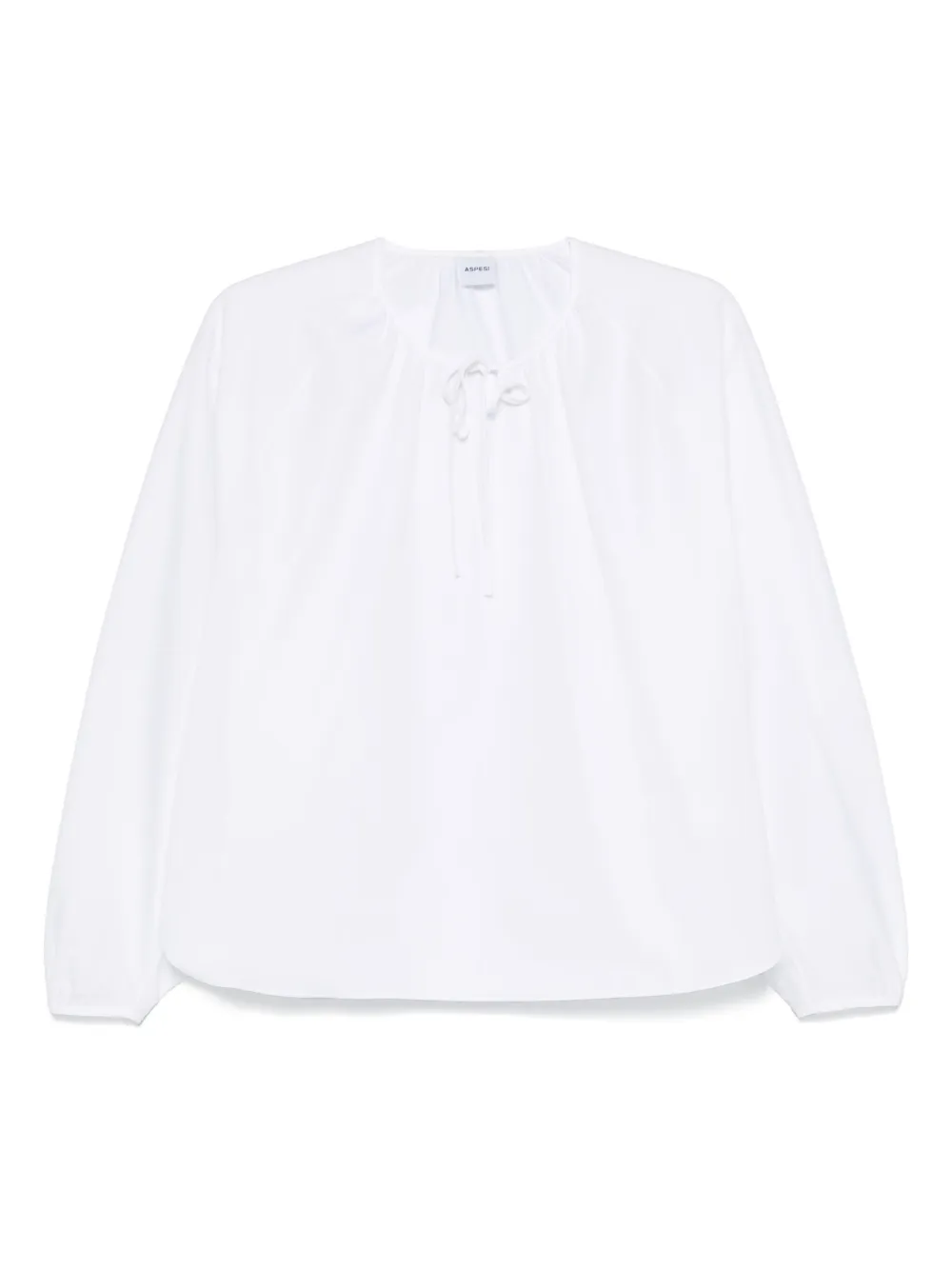 ASPESI poplin blouse | White | Image 1