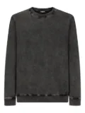 DONDUP faded-effect sweatshirt - Grey