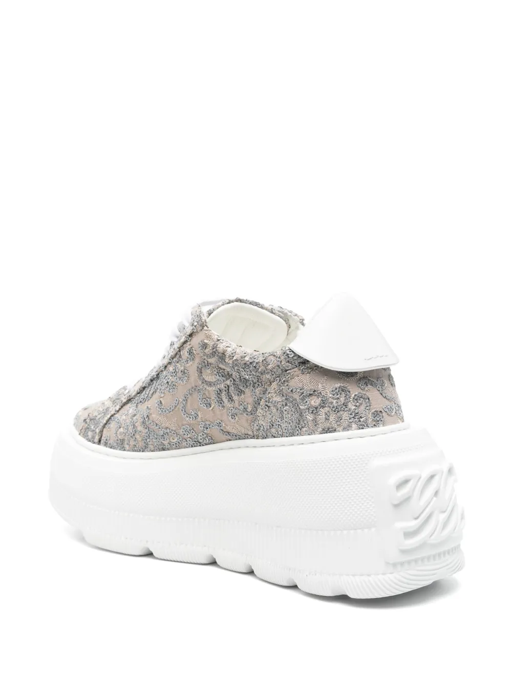 CASADEI PLATFORM SNEAKERS