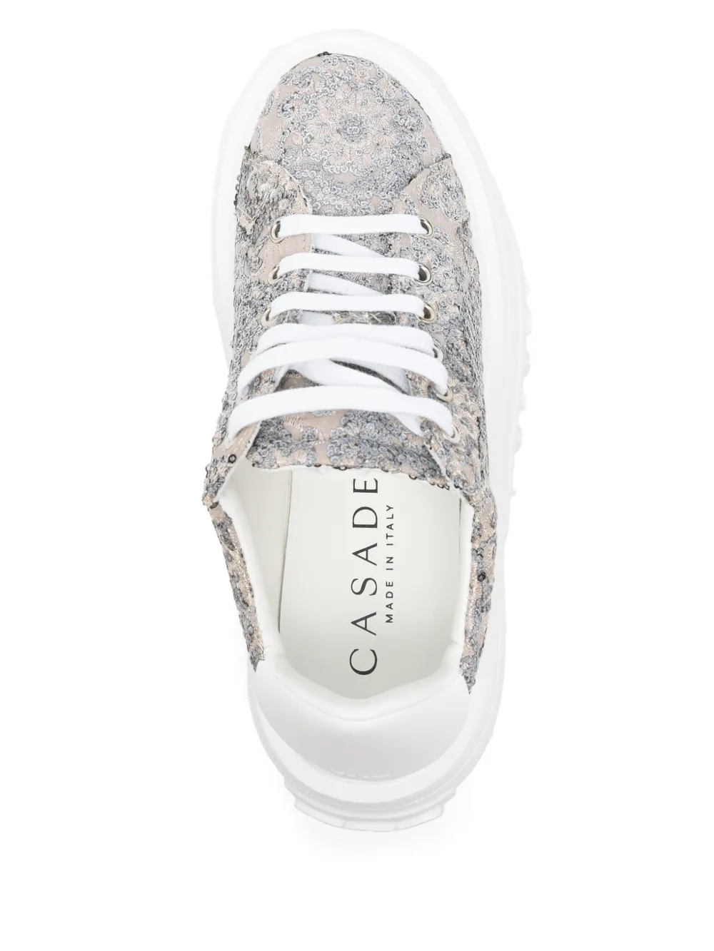 CASADEI PLATFORM SNEAKERS