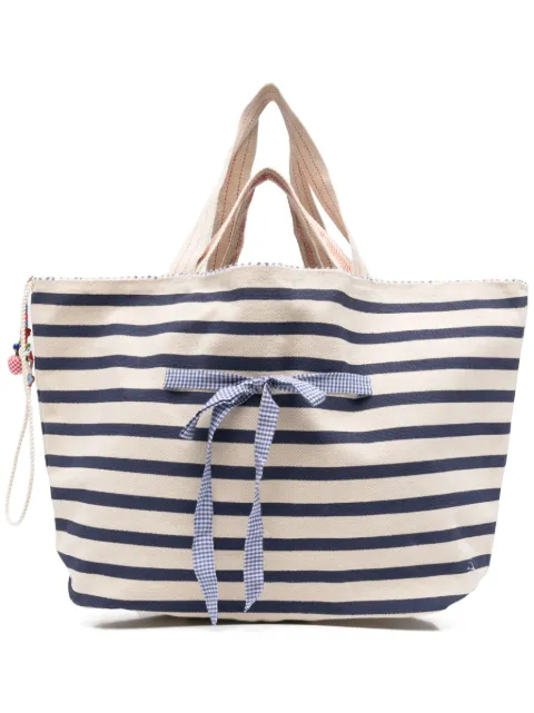Pero striped tote bag 