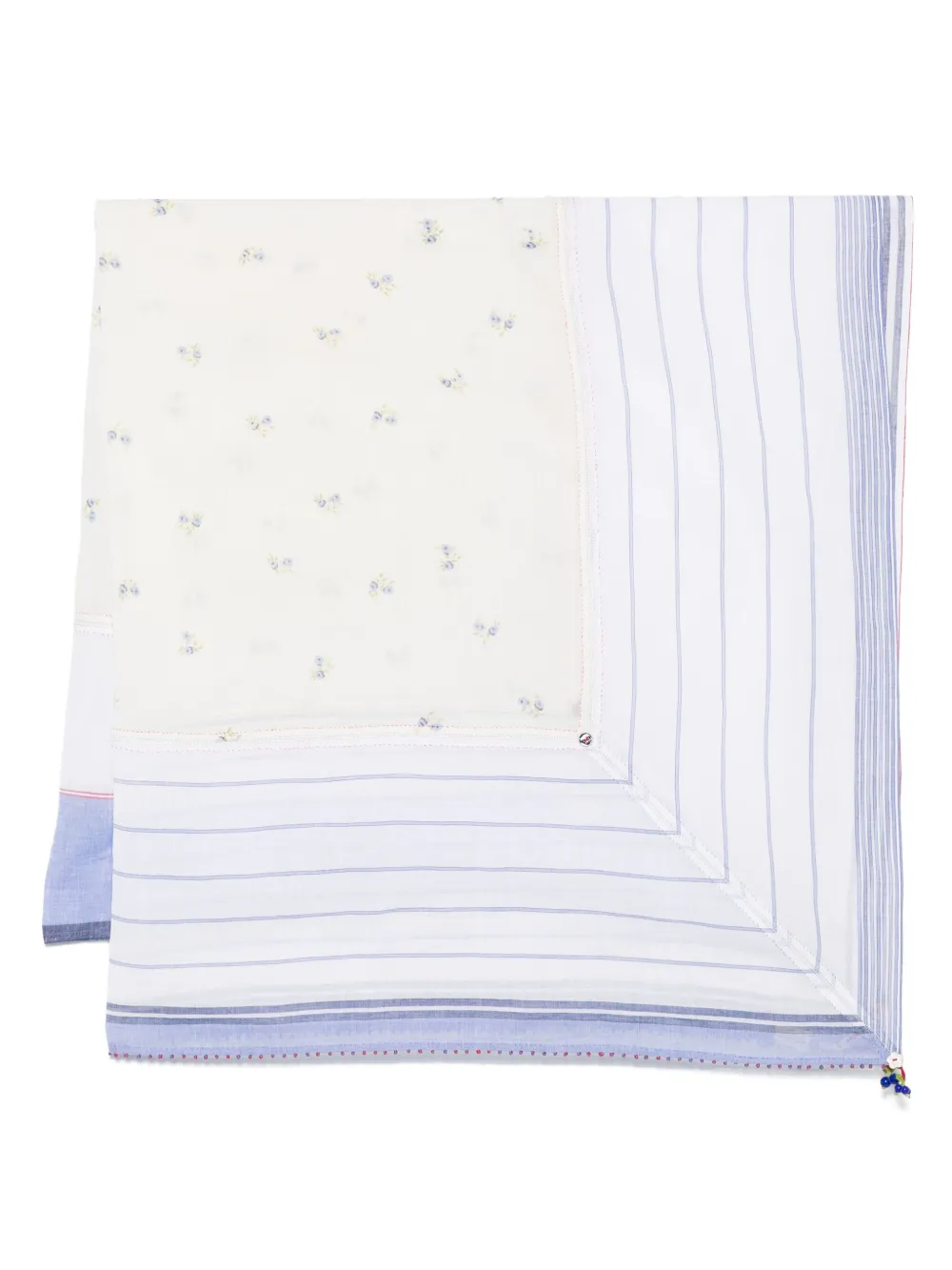 Pero Iride-print scarf | Neutrals | Image 1