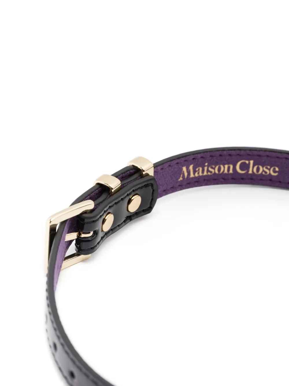 Maison Close La Liaison choker halsketting Zwart