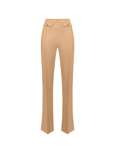 Elisabetta Franchi button-detail trousers