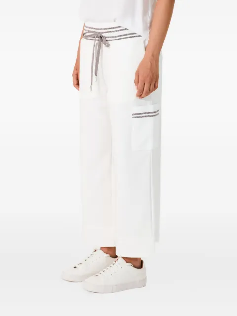 BIANCALANCIA stripe-detail trousers 