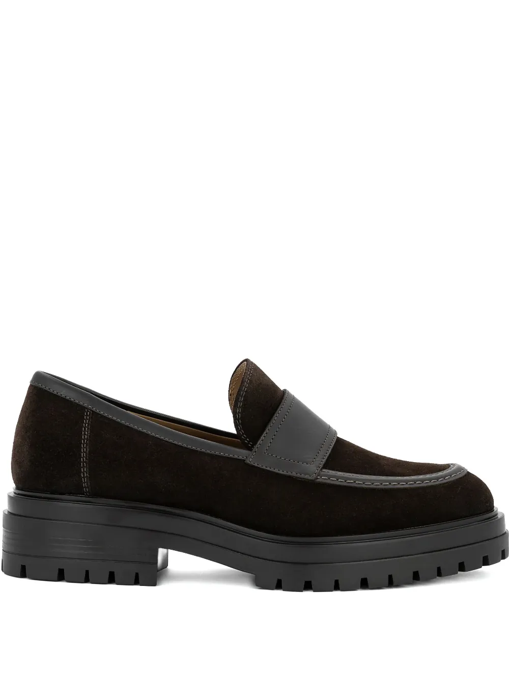 Gianvito Rossi لوفر 'بول' | بني | Image 1