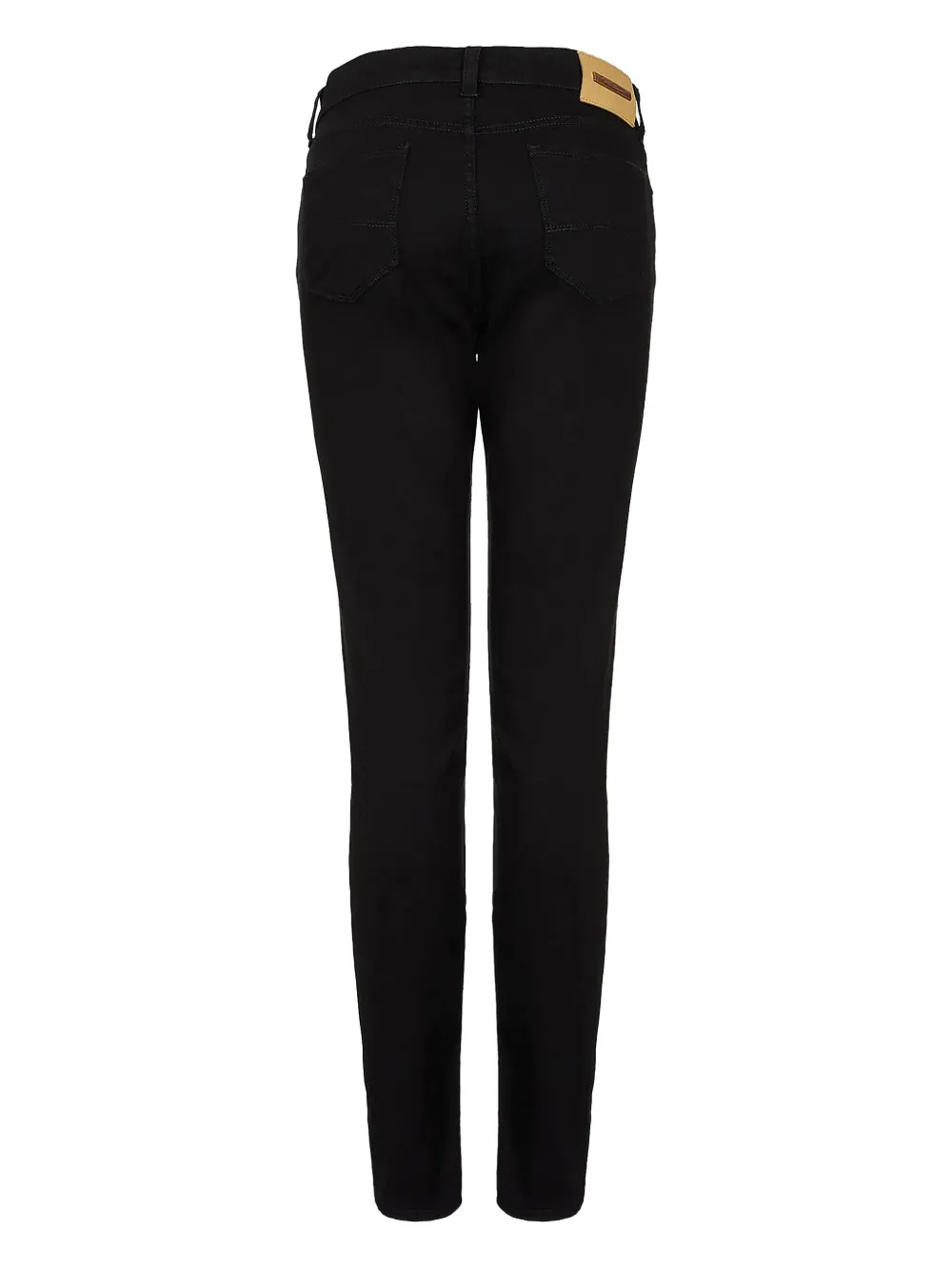 Giorgio Armani mid-rise skinny jeans - Zwart