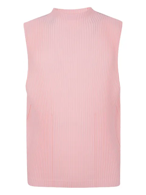 Homme Plissé Issey Miyake plissé-effect top