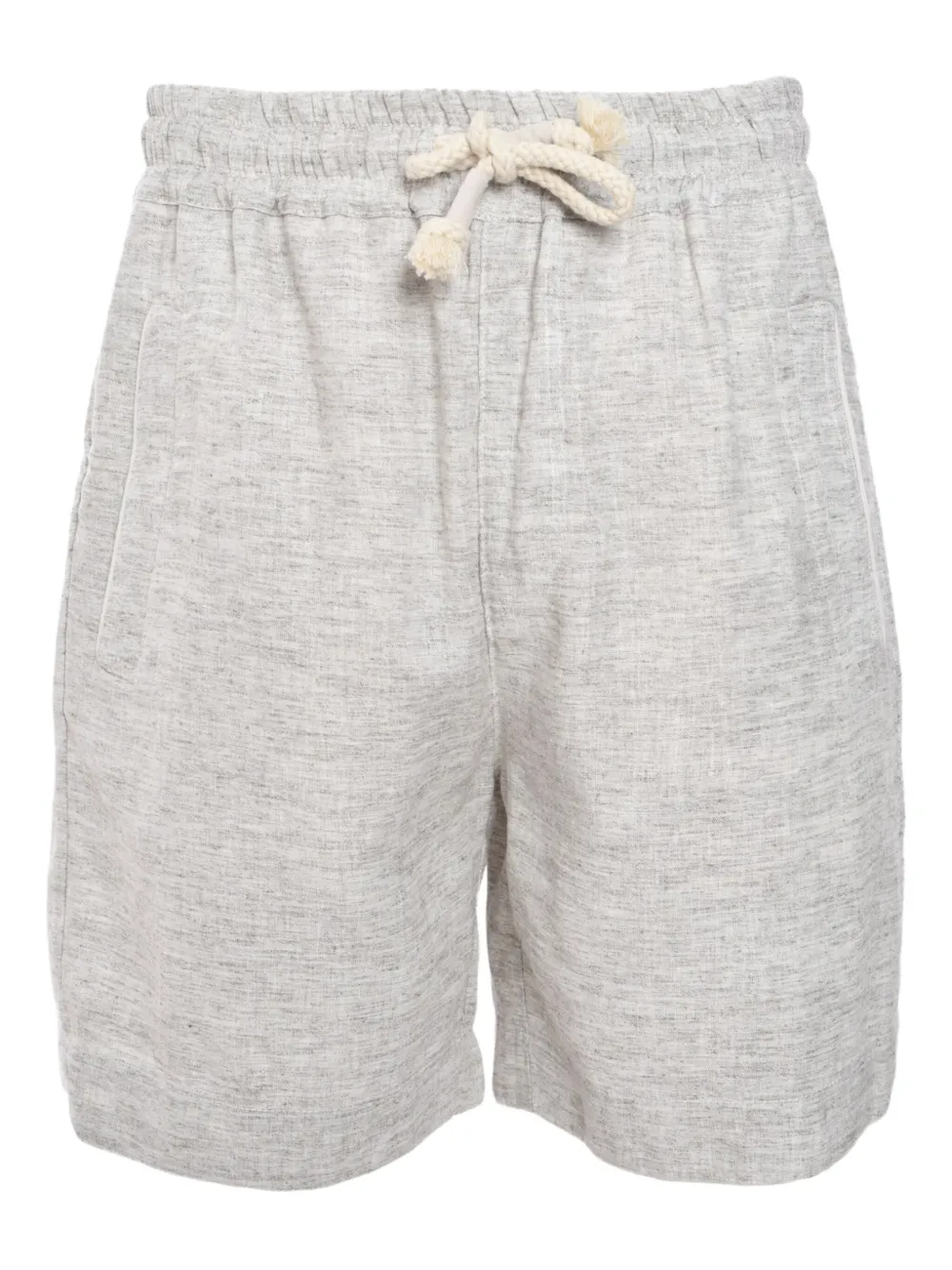 Eleventy linen-blend bermuda shorts | Grey | Image 1
