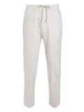 Eleventy ribbed track pants - Neutrals