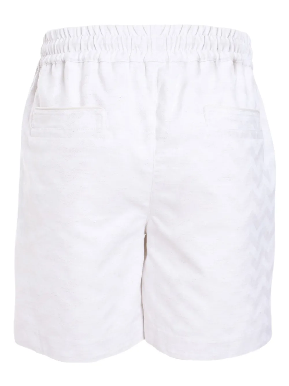 Eleventy Bermuda shorts van katoen-linnenblend Beige