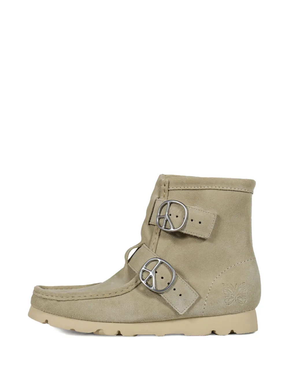 Needles buckled boots - Beige