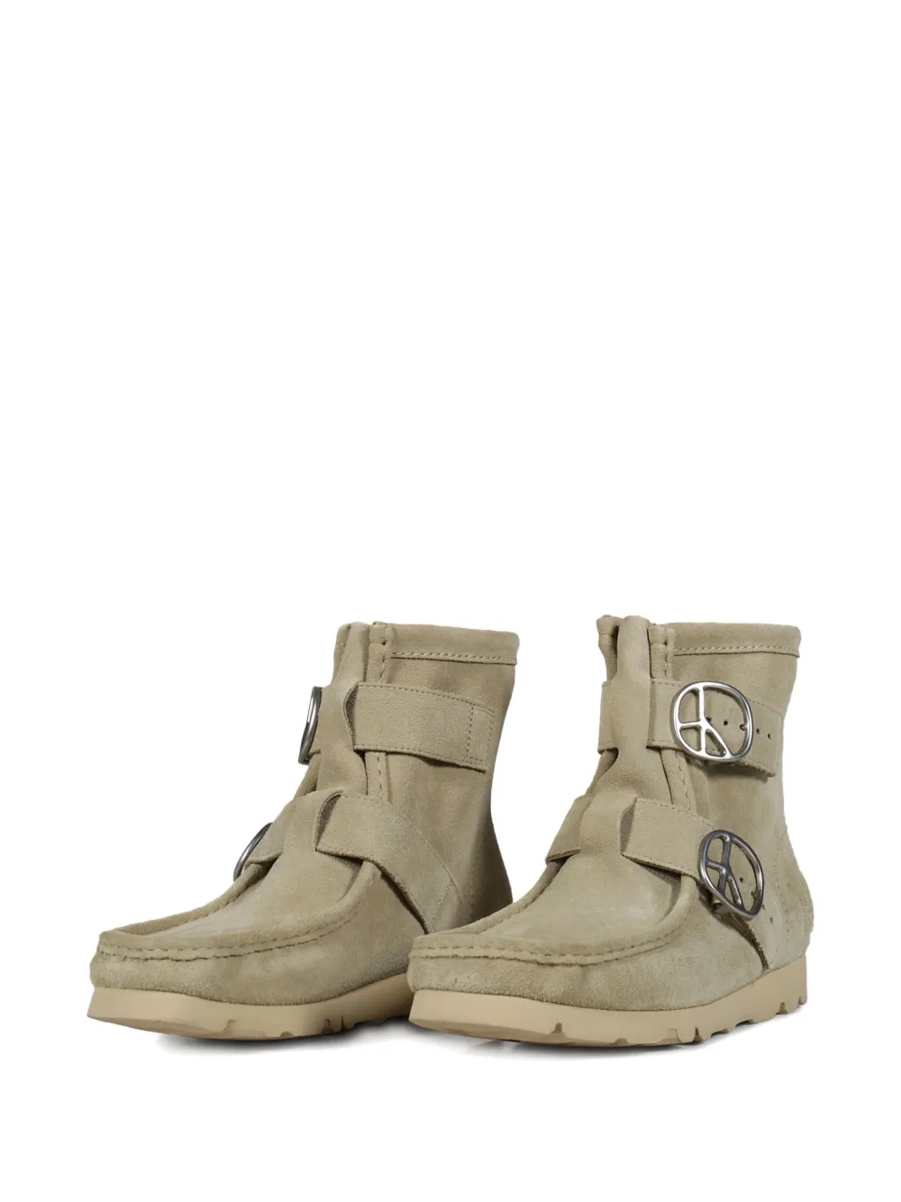Needles buckled boots Neutrals