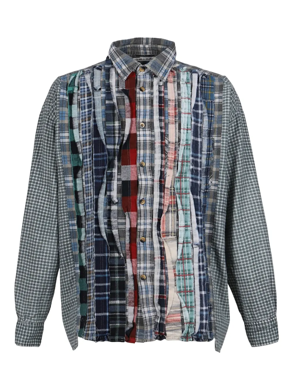 Needles camisa con cuadros estampados | verde | Image 1