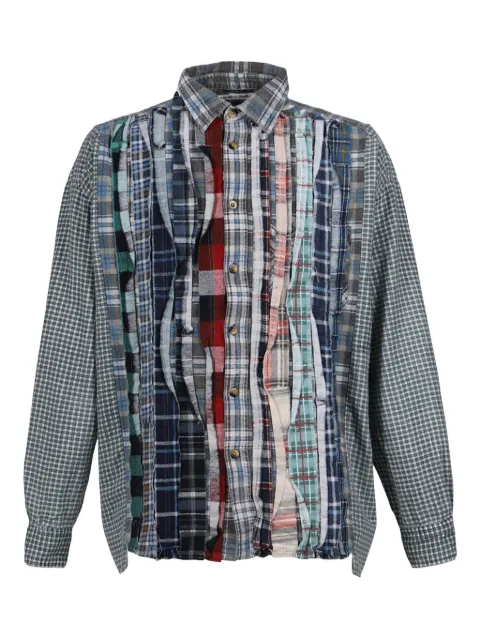 Needles checked cotton shirt