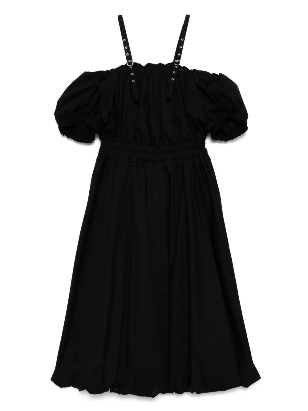elasticated voluminous dress