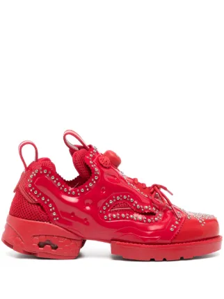 Noir Kei Ninomiya x Reebok Dress Pump Fury Trainers | Red | FARFETCH