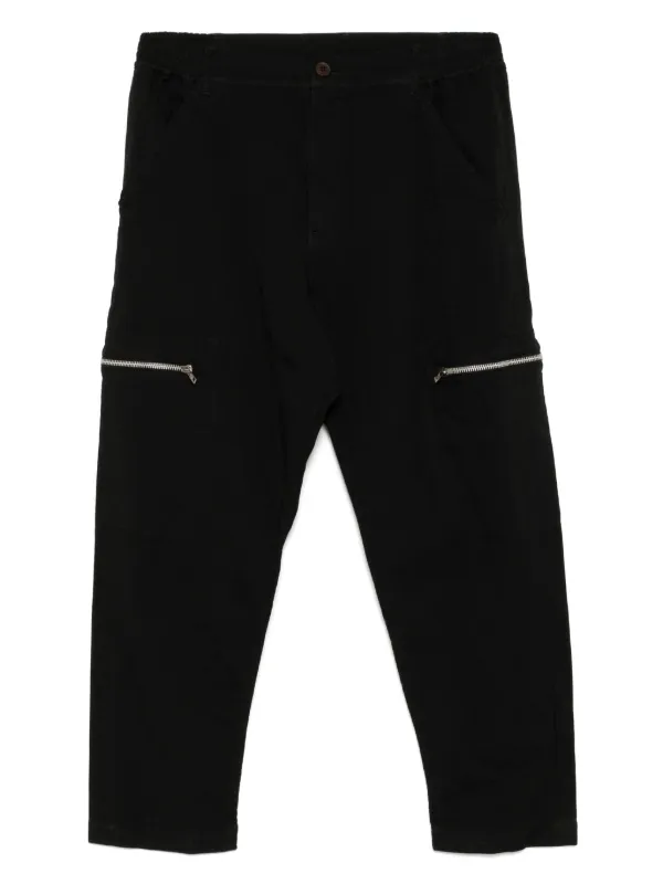 Comme Des Garçons Homme Deux テーパードパンツ | ブラック | FARFETCH JP